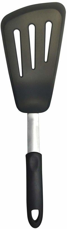 We3 Silicone Slotted Turner Spatula Heat Resistant Non Stick Soft Grip Slotted Spatula  (Pack of 1)