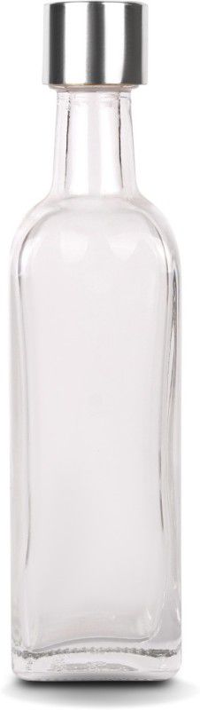 EarthenMetal Glass oil bottle 60 ml Bottle  (Pack of 6, White, Glass)