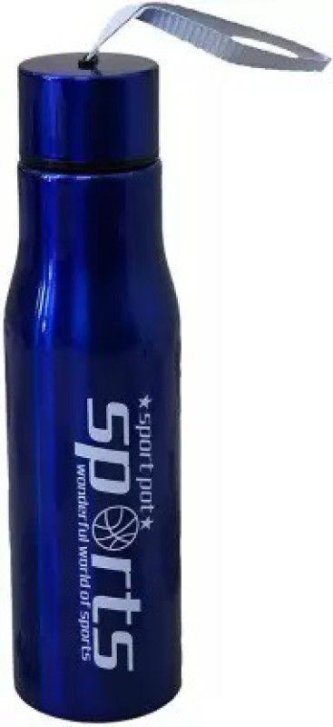 let shopy LSB01 500 ml Bottle  (Pack of 1, Blue, Steel)