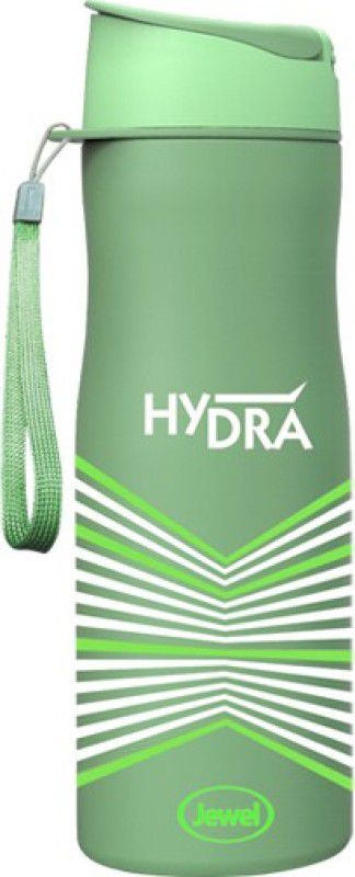 JEWEL Hydra Stylish Premium Stainless Steel single wall Water Bottle - Green 800 ml Bottle  (Pack of 1, Green, Steel)