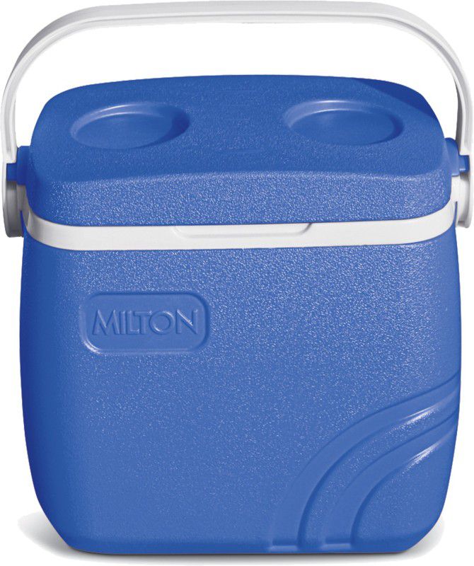 MILTON 12.65 L Plastic Super Chill 14 Insulated Ice Pail, 1 Piece, Blue Ice Bucket  (Blue)