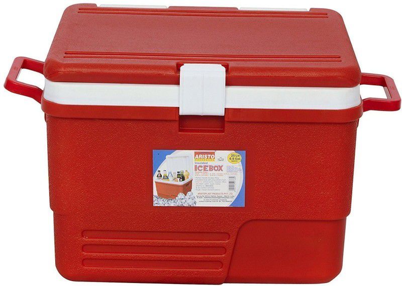 AOOMI 25 L Plastic Aristo 25 ltr icebox Ice Bucket  (Red)