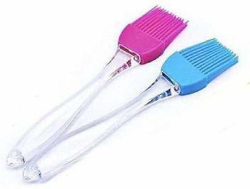 Tradeone Set of 2 Big Silicone Pastry Brush Set Special for Cake Mixer, Grilling, Tandoor, Cooking Grill Brush