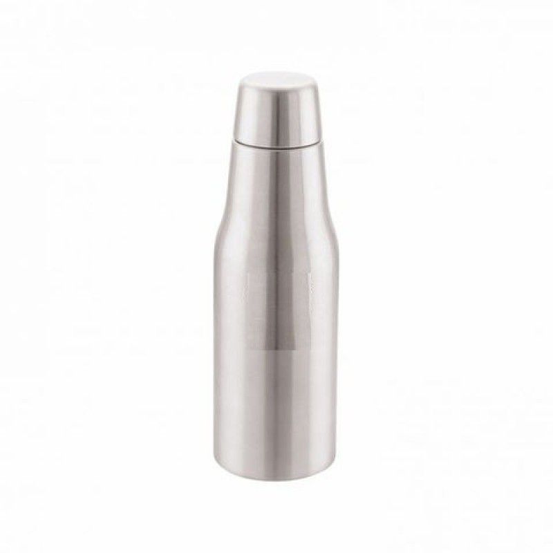 SARANGWARE STAINLESS STEEL WATER BOTTLE IVANA 900ML 900 ml Bottle  (Pack of 1, Steel/Chrome, Steel)