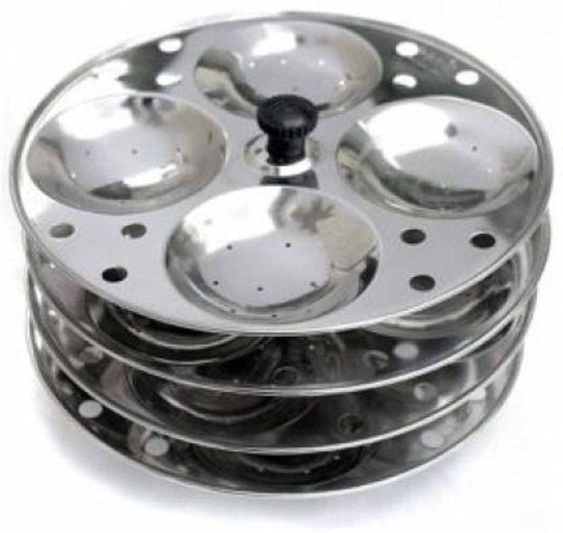the stylers 7 Inch 4 Plates Idli Stand For 5 Ltr Cooker Induction & Standard Idli Maker  (4 Plates , 16 Idlis )