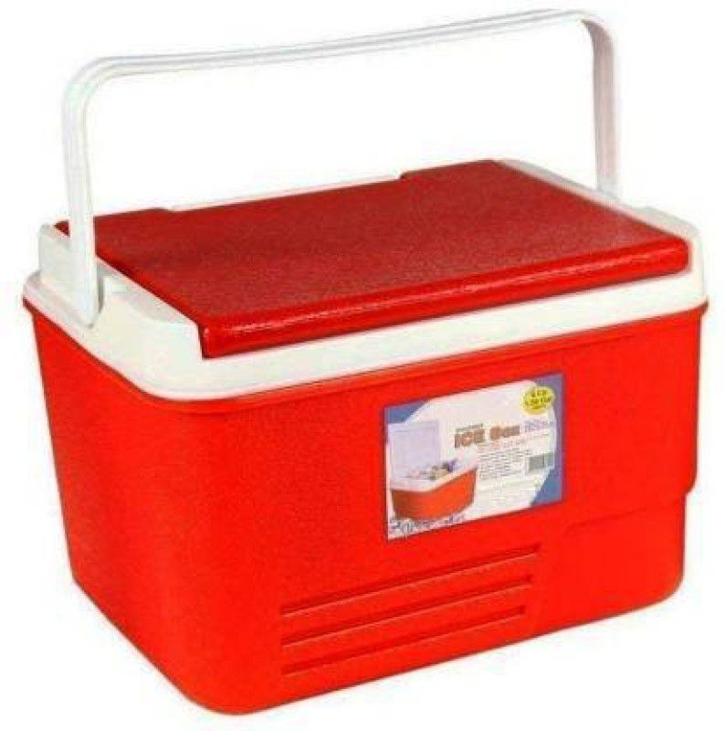 SIDDHESHWAR TRADING 6 L Plastic Advance Technology Insulated Ice box ( 6 L _ Red ) Ice Bucket  (Red)