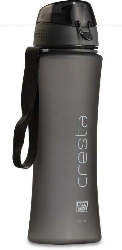 All Time Cresta On - The - Go Soft Touch 650 ml Bottle  (Pack of 1, Grey, Plastic)