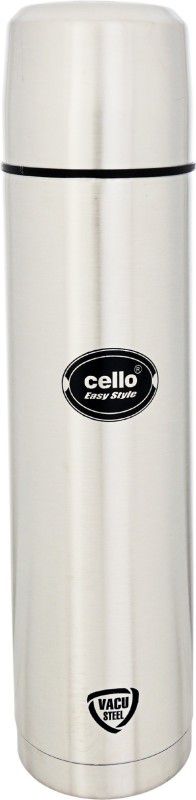 cello EASYSTYLE 18/8 Stainless Steel Bottle 750 ml Bottle  (Pack of 1, Silver, Steel)