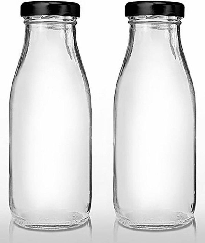 GLAMOROUS SINK185 1000 ml Bottle  (Pack of 2, Multicolor, Glass)