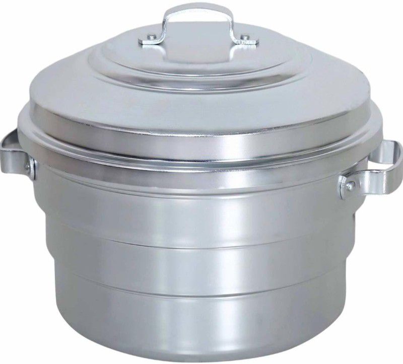 SRS Aluminium Idli Cooker/ Steamer For home & Hotel 21 idly pot Standard Idli Maker Induction Idli Maker  (3 Plates , 21 Idlis )