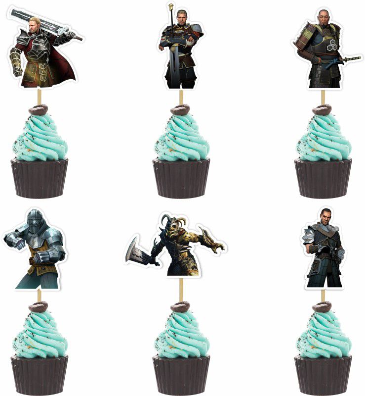 Seyal Baking Sprinkles  (Shadow Fight Mobile Game Cupcake Topper Pack of 1)
