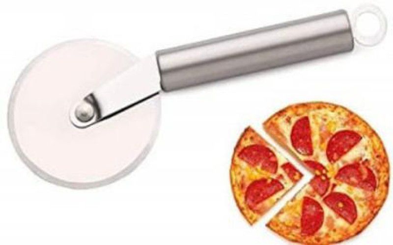 DESAI SALES STEEL Rolling Pizza Cutter  (Stainless Steel)