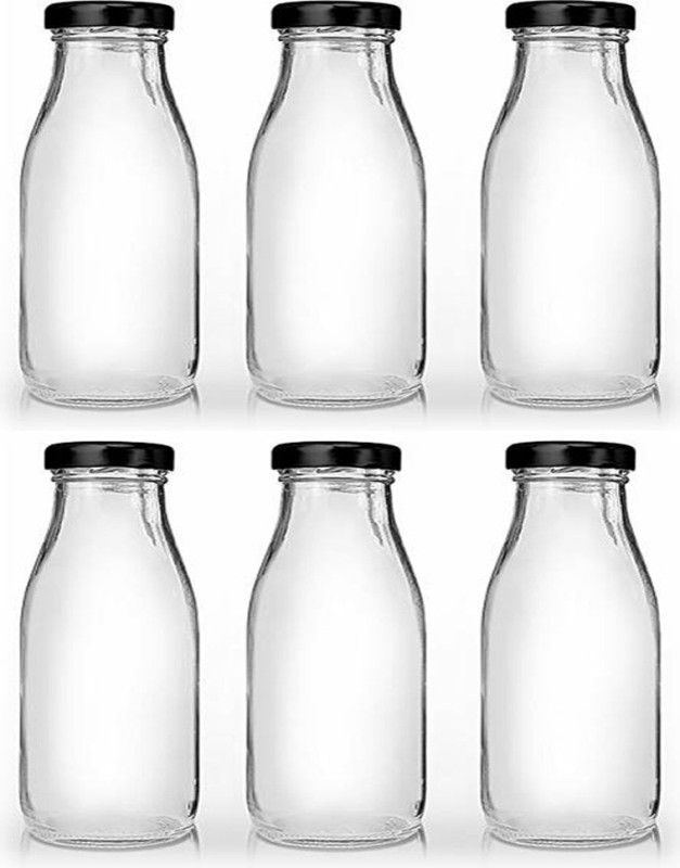GLAMOROUS SINK188 1000 ml Bottle  (Pack of 6, Multicolor, Glass)
