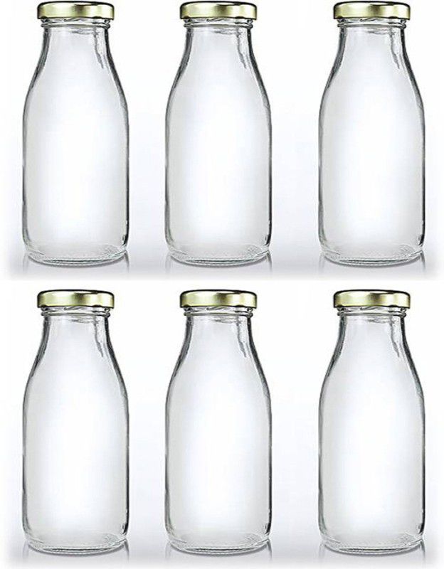GLAMOROUS SINK164 1000 ml Bottle  (Pack of 6, Multicolor, Glass)