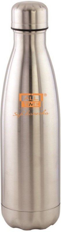 All Time Cresta SS Sport 750 ml Flask  (Pack of 1, Silver, Steel)