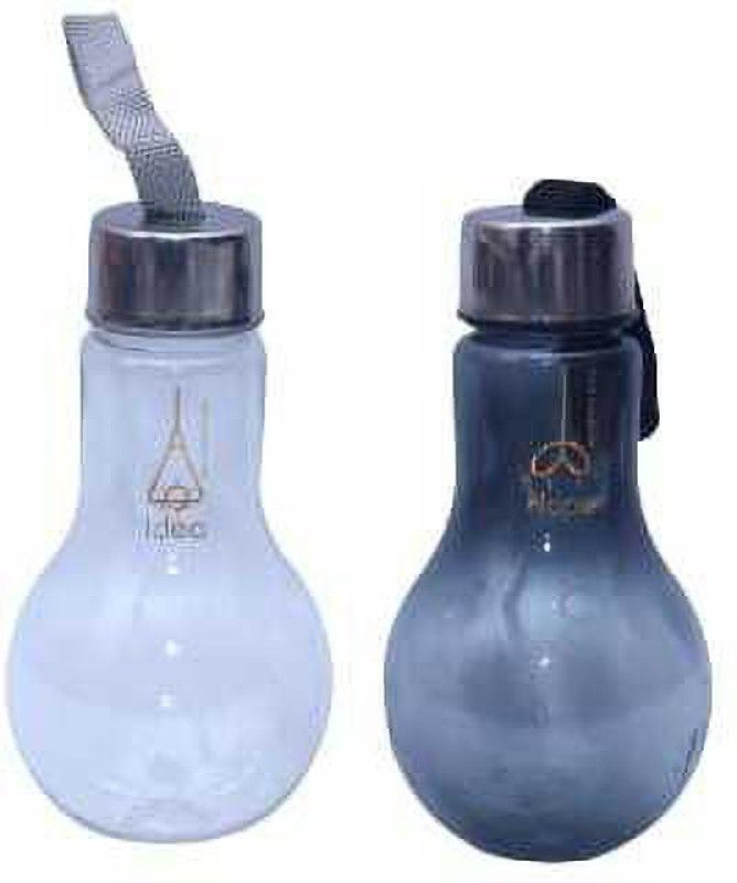 nwb Plastic Pet Juice & Water Bottle For Kids Children 400 ML Pack Of 2 400 ml Bottle  (Pack of 2, Multicolor, PET)