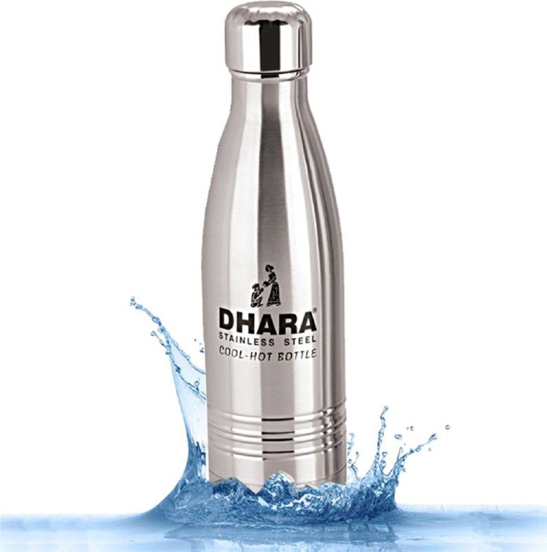 KUBER INDUSTRIES Dhara Stainless Steel Water Bottle For Hot & Cold Water (1800ml)-DHARA70 1800 ml Flask  (Pack of 1, Silver, Steel)