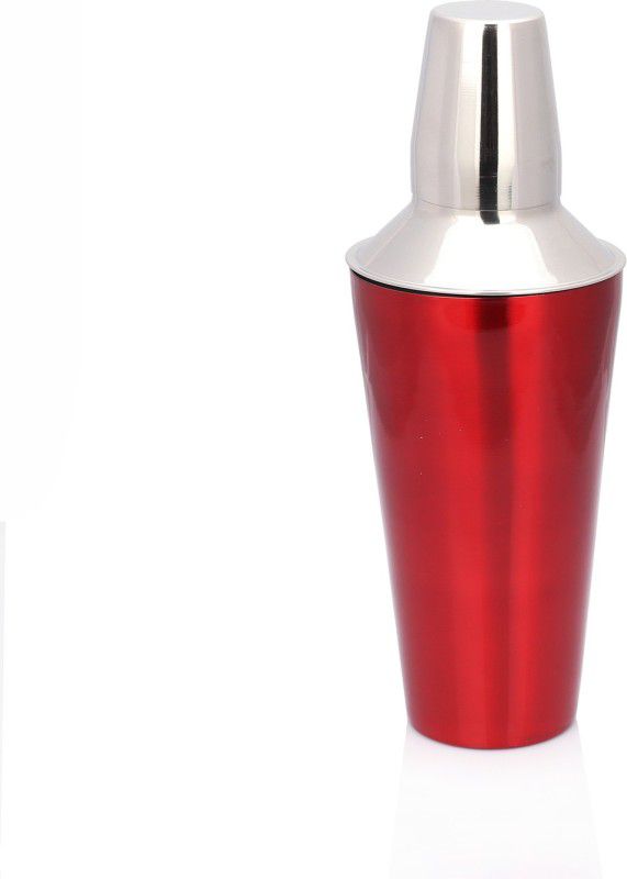Urban Snackers 828 ml Stainless Steel Cocktail Shaker  (Red)