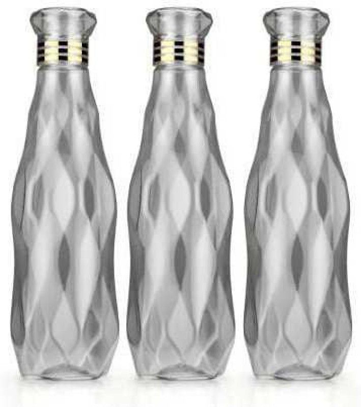 GALAXY MANUFACTURES GALAXY STYLISH BOTTLE 1000 ml Bottle  (Pack of 3, White, Plastic)