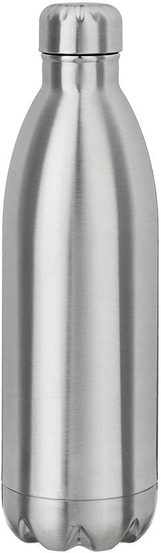 LP London paree Stainless Steel Hot and Cold Vacuum Insulated Flask Water Bottle| Hiking |Bottle 1000 ml Bottle  (Pack of 1, Silver, Steel)