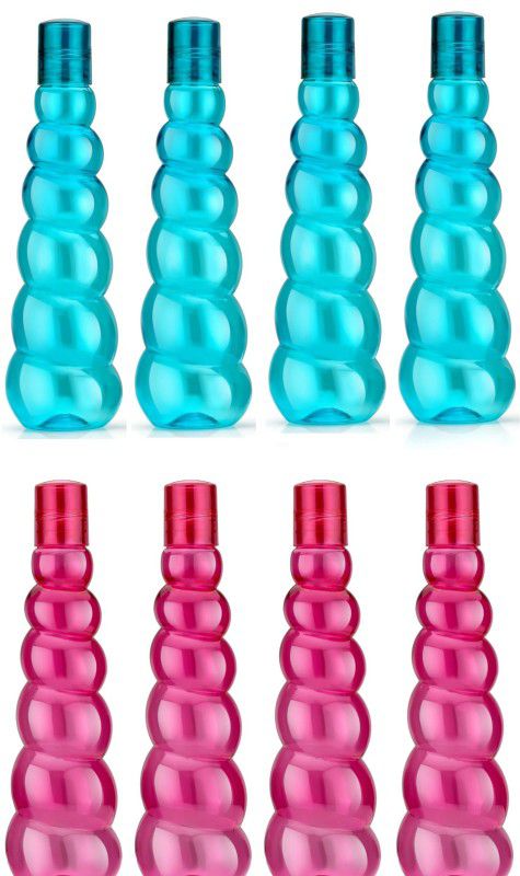 paytonhub Womens 1st Choice SHANK WATER BITTLE ,SHANK PACK 8 PIC (PINK/BLUE) 1000 ml Bottle  (Pack of 8, Blue, Pink, Plastic)
