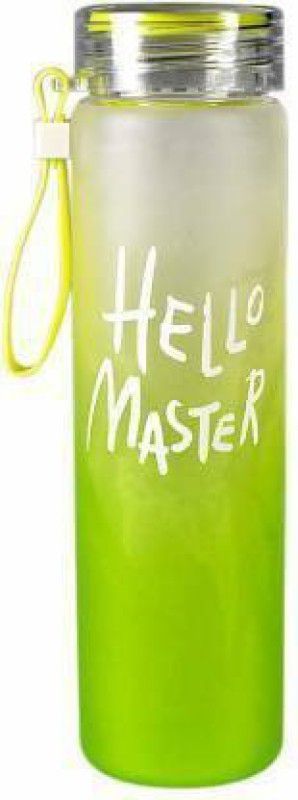 GAHLOT ENTERPRISE HELLO MASTER BOTTLE 01 500 ml Bottle  (Pack of 1, Green, Glass)