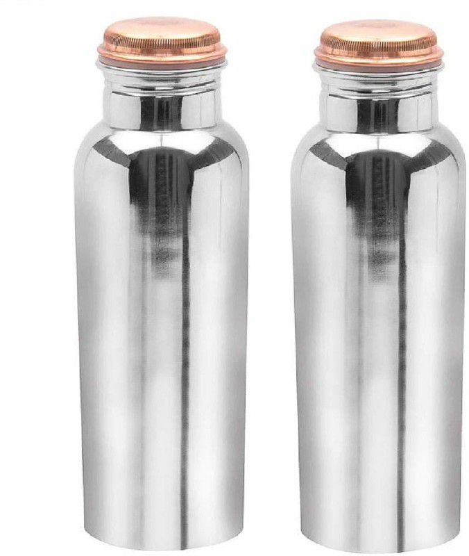 AIA bottle031-2 800 ml Bottle  (Pack of 2, Gold, Copper)