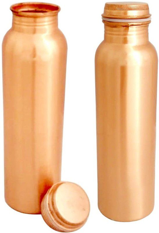 AIA bottle020-2 900 ml Bottle  (Pack of 2, Gold, Copper)