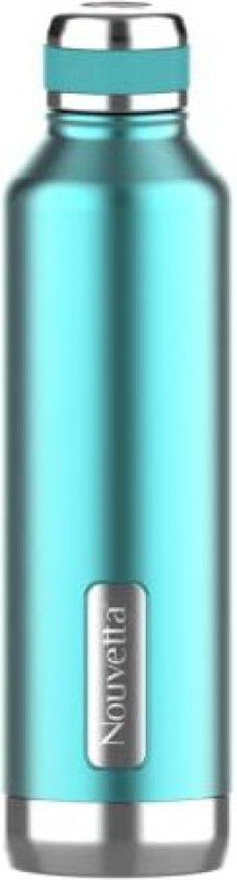 Nouvetta Elite Double Wall Stainless Steel Flask Bottle, 1000 ml, Sea Blue 1000 ml Flask  (Pack of 1, Blue, Steel)