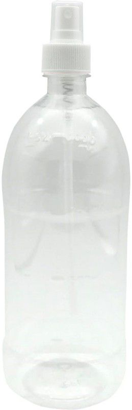 HARSH PET Empty Refillable Premium Mist Spray Bottle 1000 ml Spray Bottle  (Pack of 1, Clear, Plastic)