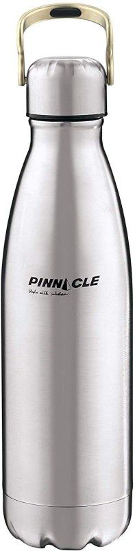 Pinnacle Thermo Paradise Vacushield Stainless Steel Hot & Cold Bottle, 500 ML, Silver 500 ml Flask  (Pack of 1, Silver, Silver, Steel)