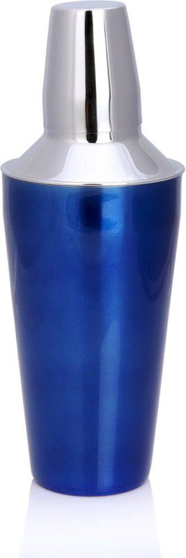 Urban Snackers 828 ml Stainless Steel Cocktail Shaker  (Blue)