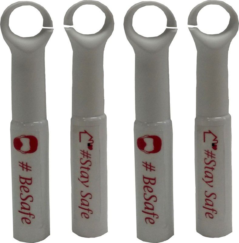 AWACK Hand Mist Spray Pen -Hook Type Closure Portable, Refillable Bottle 20 ml Spray Bottle  (Pack of 4, White, Plastic)