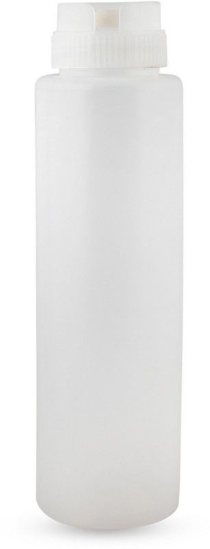 Yellow Bee BPA Free White Color 24 Oz ( 708 ML) Squeeze Bottle - Pack of 6 708 ml Bottle  (Pack of 6, White, Plastic)