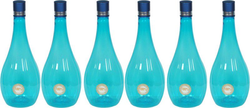 HARSH PET NEER 1000 ml Bottle  (Pack of 6, Blue, Plastic)