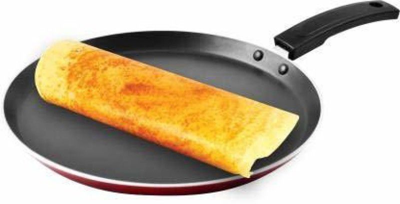 Kitchen for Cooking Non Stick Aluminium Flat Dosa Tawa Tawa 26 cm diameter D-2 Tawa 26 cm diameter  (Aluminium, Non-stick, Induction Bottom)