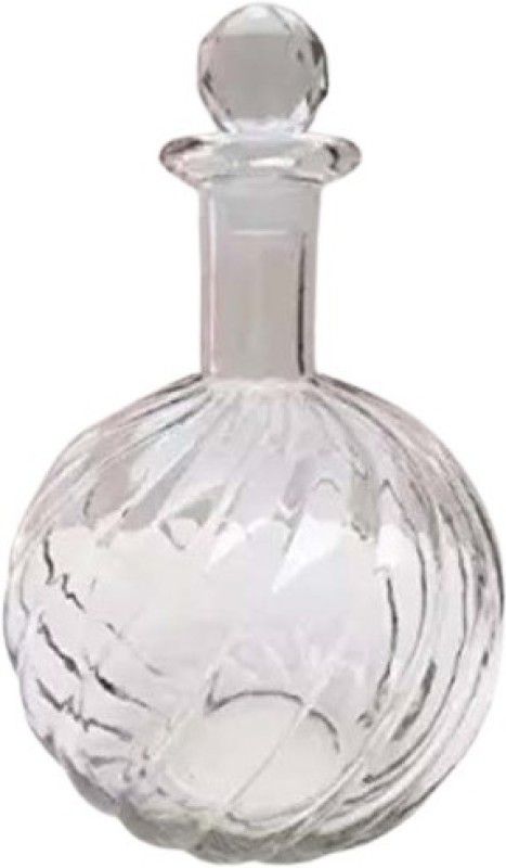 shobhana enterprises Crystal Clear Glass Antique Wine Decanter For Liquor - Size 16x16x24 (cm), 1200ml Whiskey, Vodka, Wine, Liquor Decanter  (Glass, 67.79661016949153 oz)
