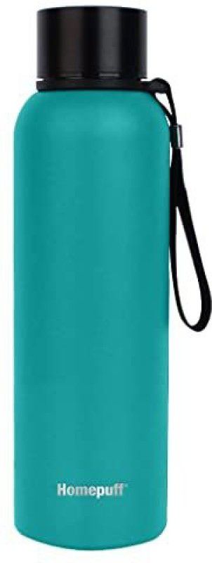 Home Puff ActivPlus Insulated Stainless Steel Water Bottle, 8+ hrs Hot/20+ hrs Cold Thermo 700 ml Bottle  (Pack of 1, Green, Steel)