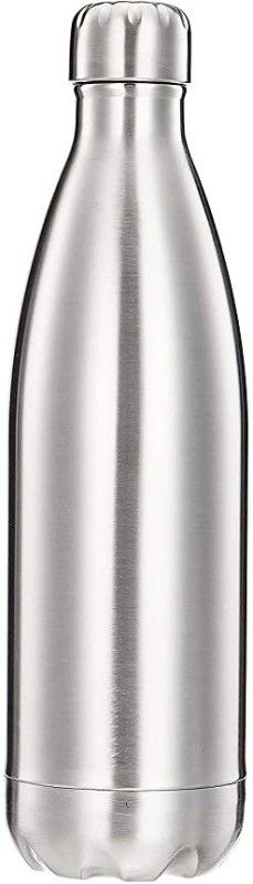 spring Aqua 500 ml Flask  (Pack of 1, Silver, Steel)