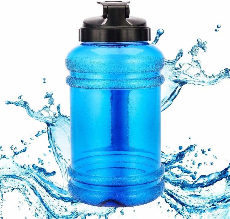 SGMSC Gallon Water Bottle with Flip Flop Cap 2200 ml Bottle  (Pack of 1, Multicolor, Plastic)
