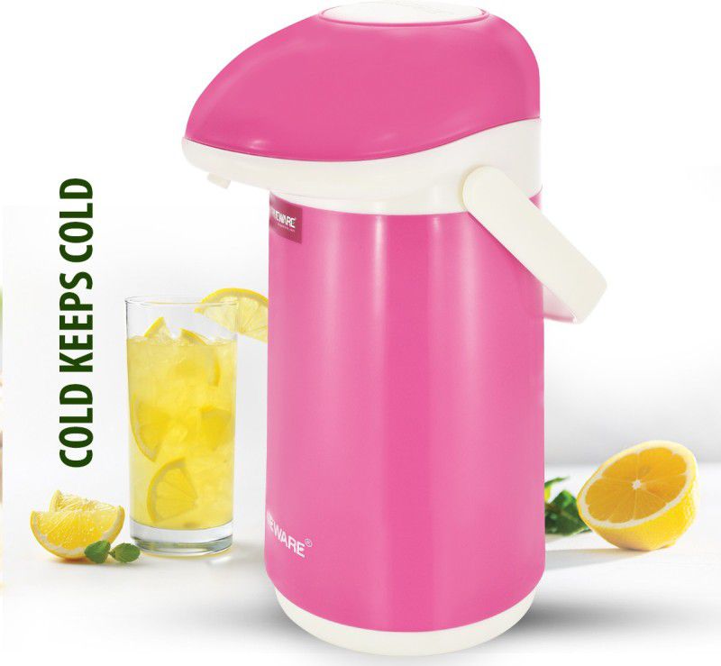 Trueware Magic airpot pp 1ltr pink 1000 ml Flask  (Pack of 1, Pink, Plastic)