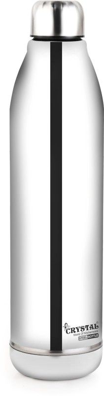 CRYSTAL Cola 1000 ml Bottle  (Pack of 1, Steel/Chrome, Steel)