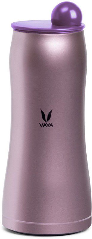 VAYA DRYNK Vacuum Insulated Steel Flask 900 ml, Stainless Steel Bottle with Globe Lid 900 ml Flask  (Pack of 1, Purple, Steel)