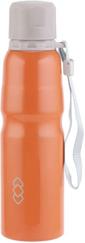 INDIA MOL JEEP BOTTLE 750 ML ORANGE 750 ml Bottle  (Pack of 1, Orange, Steel)