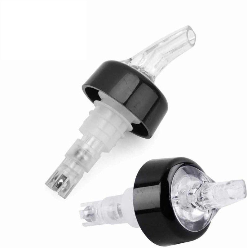 stupefying Wine Pourer Alcohol Liquid Dispenser Measuring(30ml) Plastic Bottle Stopper  (Black, White)
