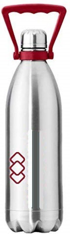 GAJANAND ENTERPRISES ACE S.S. BOTTLE 1800 ML 1800 ml Bottle  (Pack of 1, Silver, Steel)