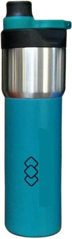 INDIA MOL KANVAS BOTTLE 900 ML BLUE 900 ml Bottle  (Pack of 1, Blue, Steel)