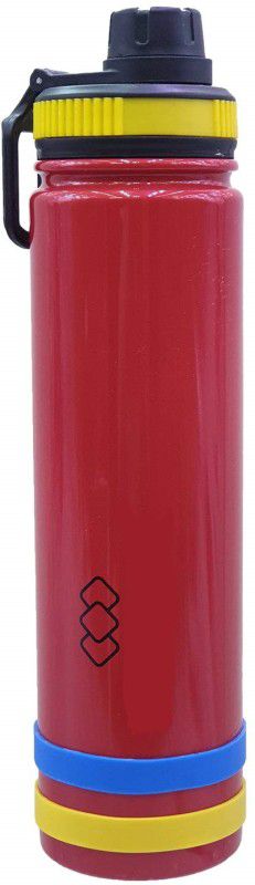 INDIA MOL KANDY BOTTLE 750 ML RED 750 ml Bottle  (Pack of 1, Red, Steel)