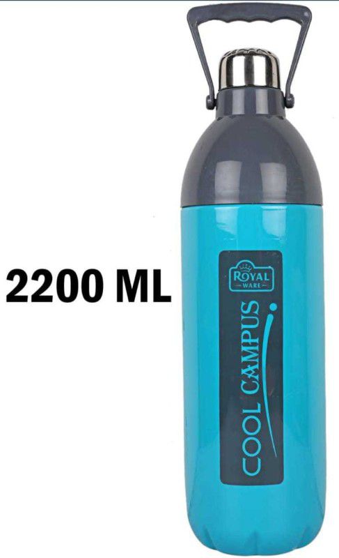 Royel Cool Campus 2200 ml Bottle  (Pack of 1, Blue, Plastic)