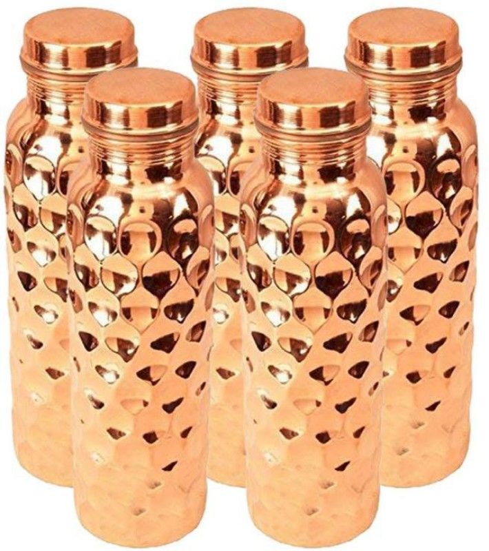 Olwin Interior Products Copper Designer Bottle, 5 Set 5000 ml Bottle  (Pack of 5, Brown, Copper)
